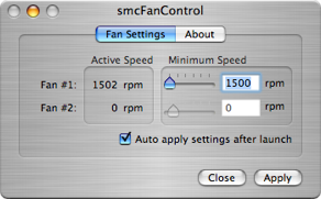 smcFanControl: Aumenta la velocidad de los ventiladores de tu MacBook / MacBook Pro