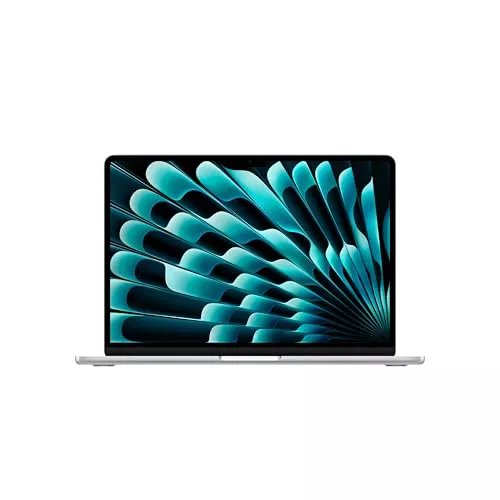 Apple MacBook Air de 13,6 Pulgadas con Chip M5: Pantalla Liquid Retina, CPU de 10 núcleos, GPU de 10 núcleos, 16 GB de Memoria unificada, 1 TB de SSD, Wi-Fi 7, Plata