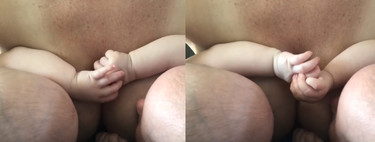 El tierno vídeo de unas gemelas tomadas de la mano mientras son amamantadas en tándem