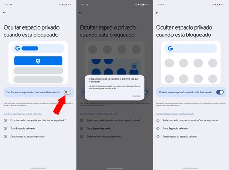 Espacio Privado Bloqueo