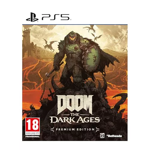 PlayStation 5 - Juego DOOM The Dark Ages - Premium Edition