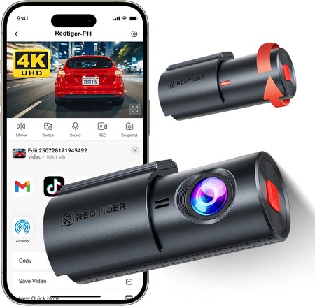 Redtiger Camara Para Auto 4k Frontal Min Mx