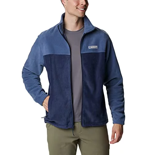Columbia Steens Mountain Full Zip 2.0, Forro Polar Hombre, Dark Mountain, Collegiate Navy, M