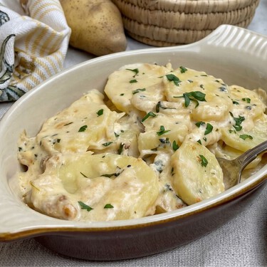 Estas papas al mayordomo son el complemento ideal para cualquier platillo: cremosas, deliciosas y listas en 30 minutos
 