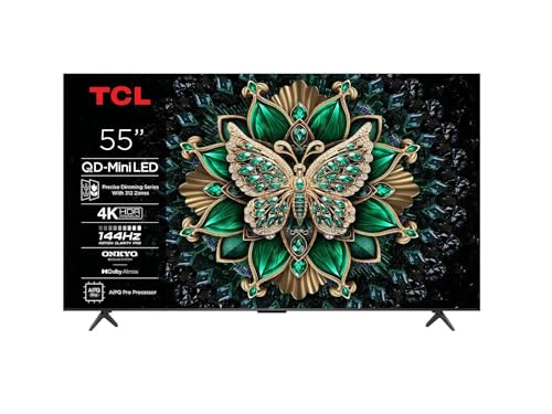 TCL MiniLED 55" 55C6K UltraHD 4K Sonido Onkyo Google TV