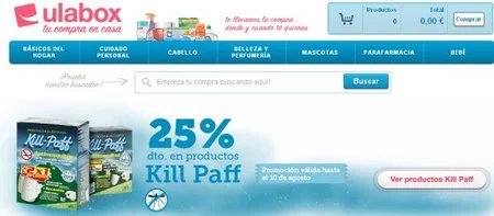 Ulabox el súpermercado en casa y con gastos de envío gratis