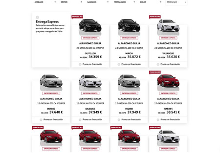 Descuentos Alfa Romeo