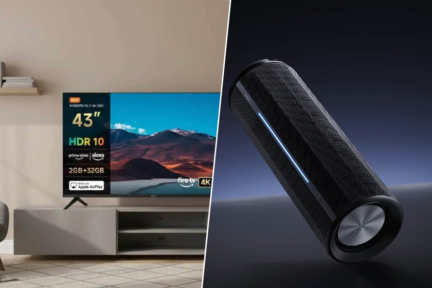 Xiaomi ofrece un pack con dos teles y un altavoz Bluetooth a un precio inmejorable