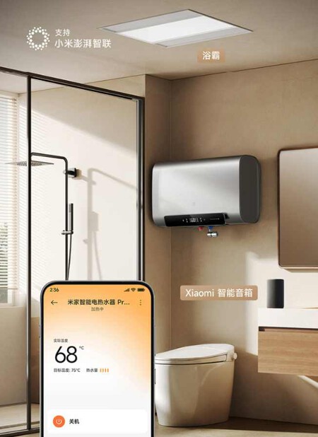 Calentador de agua eléctrico inteligente Mi Home Pro