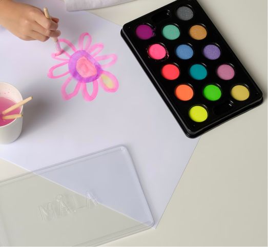 Acuarelas de 14 colores