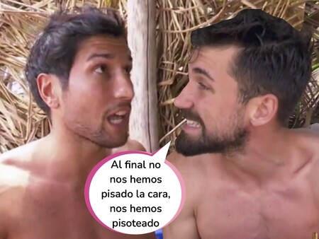 'Tierra de Nadie': Gianmarco y Alejandro Albalá rompen definitivamente su amistad echándose en cara sus historiales amorosos en 'Supervivientes 2021'
