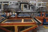 La cadena de montaje del Chevrolet Camaro