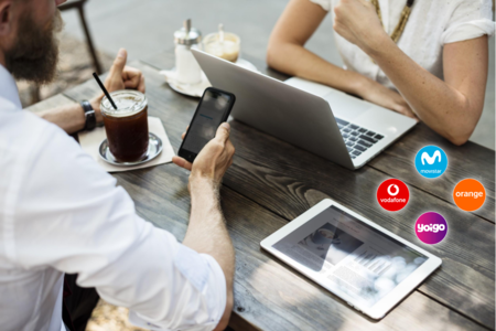 Las nuevas tarifas de fibra, móvil y televisión de Movistar comparadas con Orange, Vodafone y Yoigo