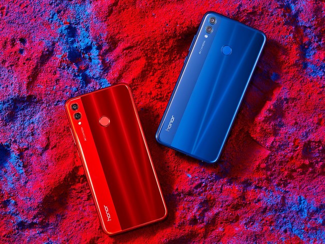 Honor Blue Red