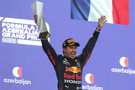 Sergio Perez Baku F1 2021