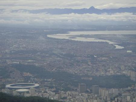 Maracana desde Cristo Redentor