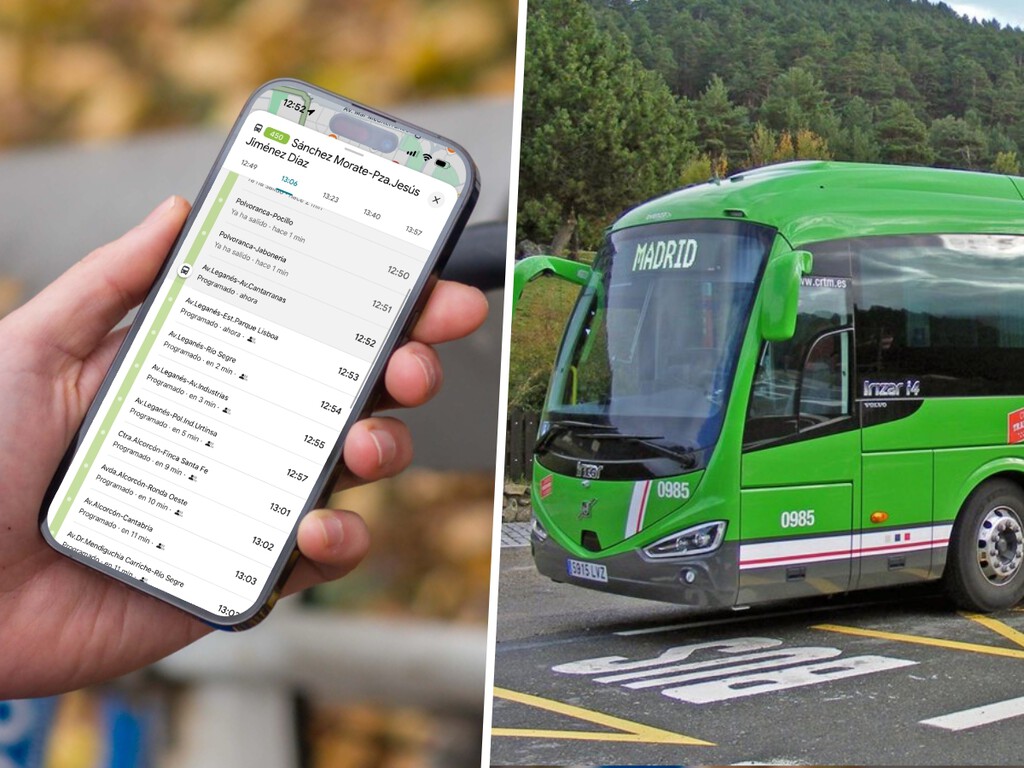 Se acabó adivinar si ya llega el bus: el seguimiento en tiempo real de Google Maps que se usaba en Madrid, llega también a los verdes 