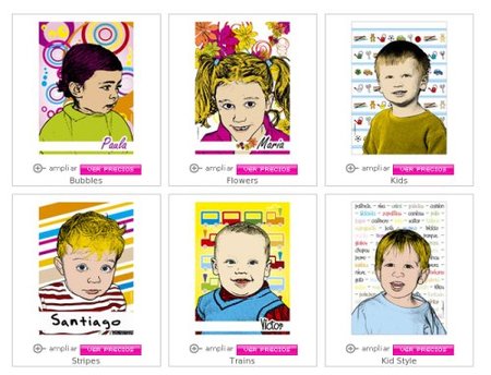 Novapop Kids, convierte el retrato de tu hijo en un cuadro pop