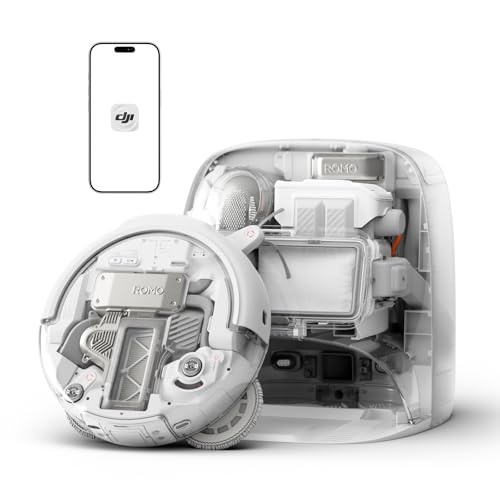 DJI Robot Aspirador y mopa Romo P