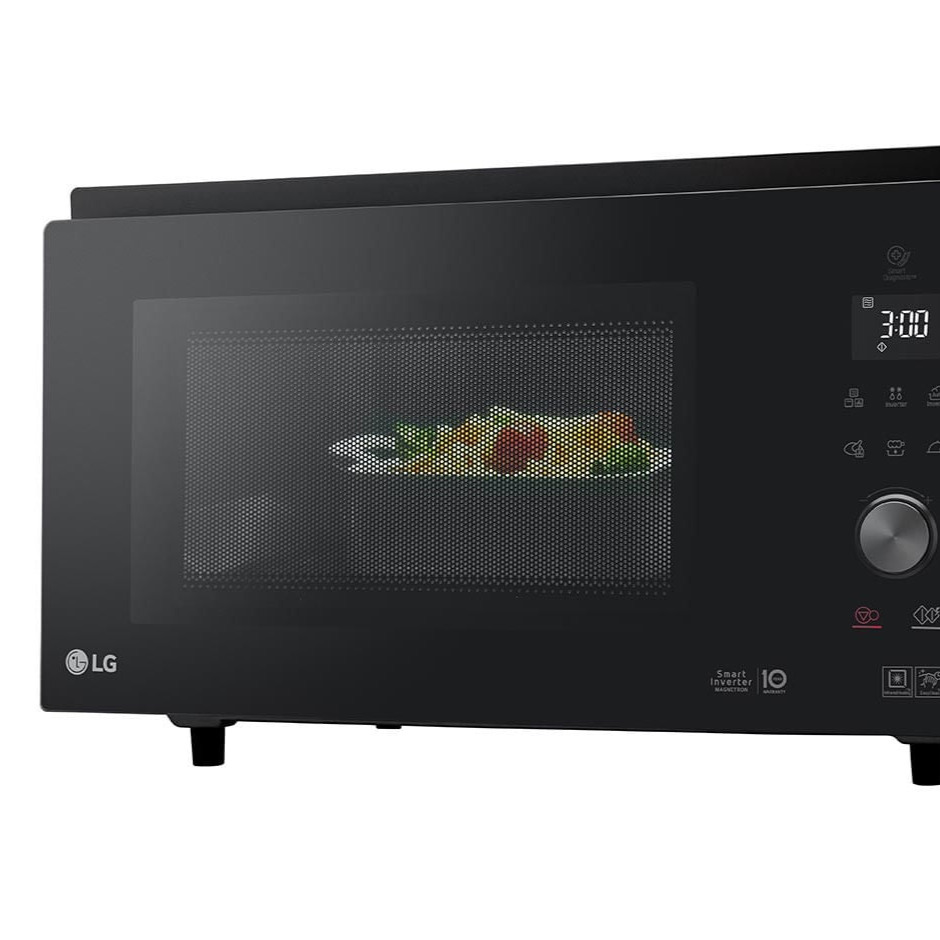 LG MJ3965BPS Microondas con Grill 1100W Negro 