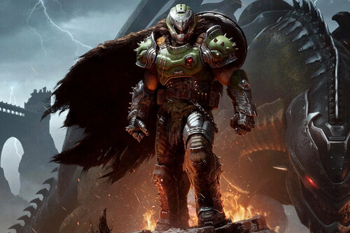 Esto no tiene ni puñetera gracia, DOOM, pero me mola ese rollo a lo Batman Arkham 