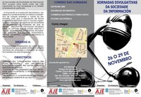 Crónica de las jornadas sobre la Sociedad de la Información de AJE Marineda (I)