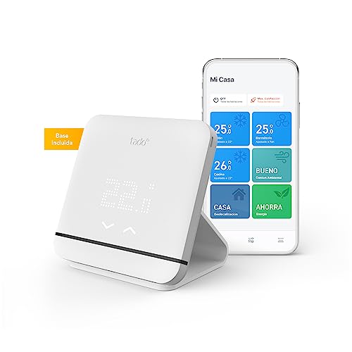 tado° Mando Aire Acondicionado Universal Inteligente V3+ con Base, Control Digital App