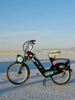 Récord del mundo de velocidad con una e-Solex
