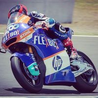 Augusto Fernández domina los entrenamientos libres de Moto2 en el circuito de Montmeló