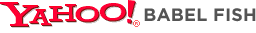 Yahoo Babel Fish