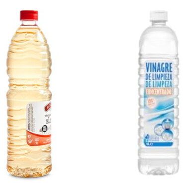 Vinagre blanco y vinagre de limpieza no son lo mismo: en qué se diferencian y cómo usarlos bien 