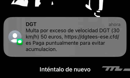 Estafa SMS multa DGT