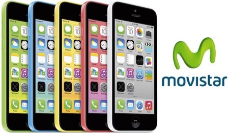 Precios iPhone 5c 8GB con Movistar