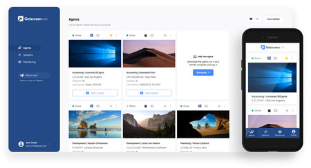 Getscreen.me, la magia de conectarse a cualquier ordenador desde cualquier dispositivo y lugar con solo descargar un ejecutable