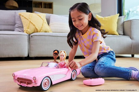corvette teledirigido Barbie
