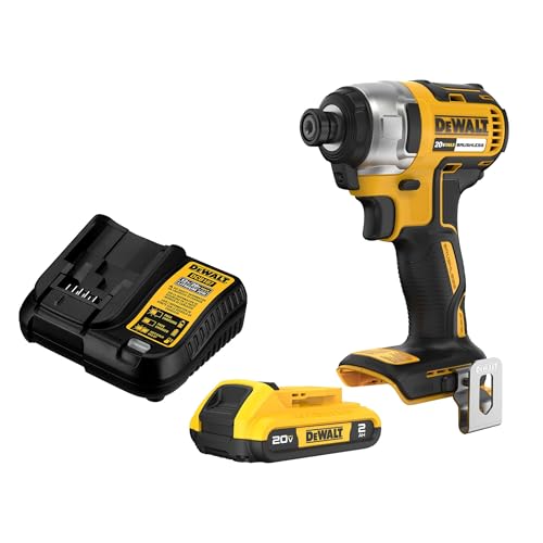 Atornillador de impacto inalámbrico DEWALT 1/4 pulgadas