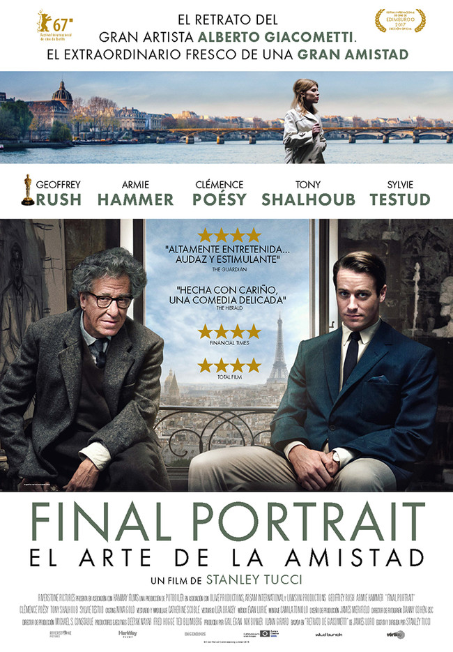 Final Portrait: el arte de la amistad