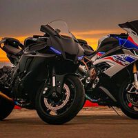 Una BMW S 1000 RR y otra Yamaha R1M incautadas para persecuciones. Así se las gasta la policía en Grecia