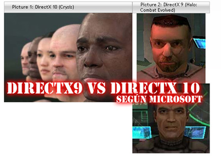 El márketing de Microsoft vendiendo DirectX 10 es, como mínimo, dudoso