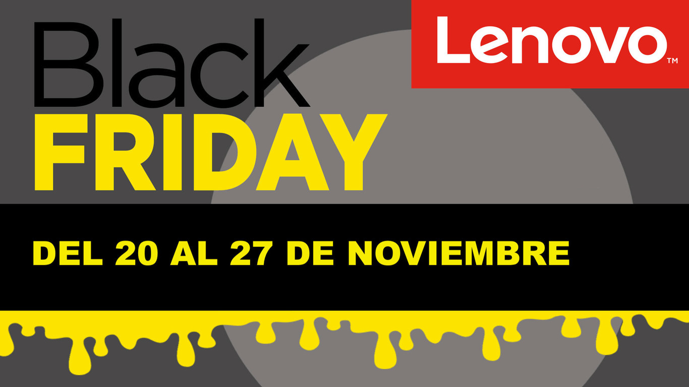 Black Friday en Lenovo 15 de descuento en portátiles y Black Friday en Lenovo 15 de descuento en portátiles y