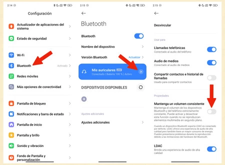 シャオミのヘッドフォン