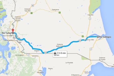 Tramo Rio Gallegos Rio Turbio