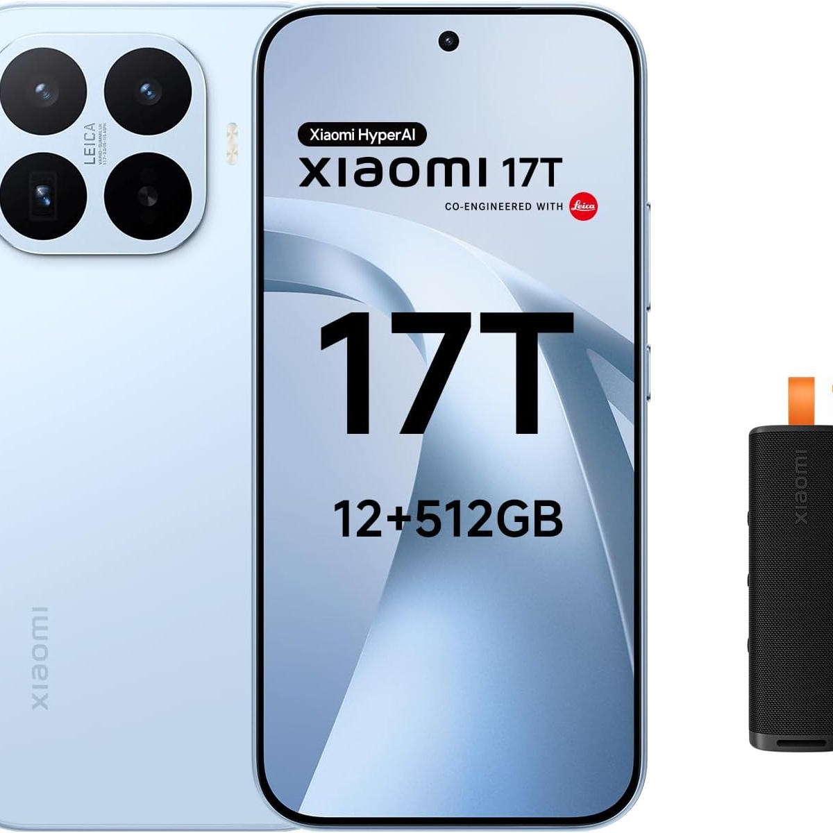 XIAOMI 17T Azul Celular 12GB RAM 512GB + Speaker Sound Outdoor
