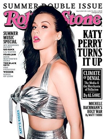 Katy Perry y sus problemas de pechonalidad, todo uno en Rolling Stone