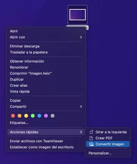 macos モントレー heic を jpg に変換します