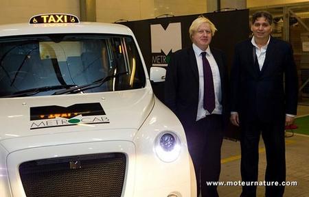 Presentación del nuevo taxi eléctrico de Londres