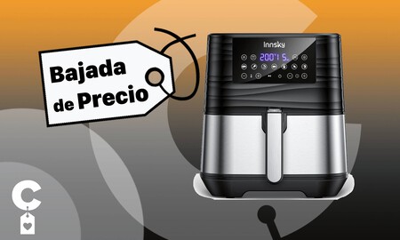 Súper oferta flash: llévate la freidora sin aceite Innsky 5,5L con más del 30% de descuento y ahórrate esas calorías de más estas navidades