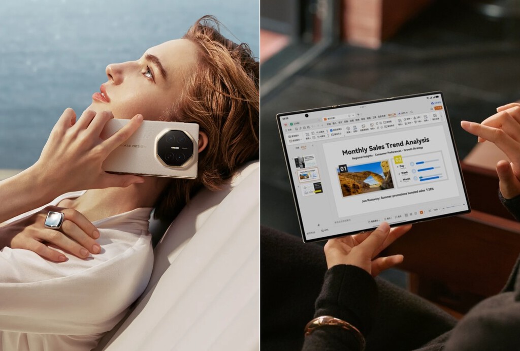 Huawei Mate XTs Ultimate Design: un "misil" en forma de móvil triplegable que marca territorio frente a toda la industria