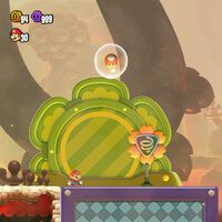 Calzado muelle 2 al 100% en Super Mario Bros. Wonder