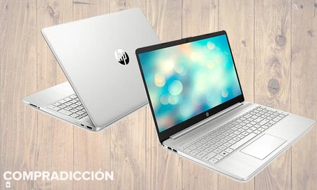 Ahorra a la vuelta de vacaciones estrenando un completo portátil de gama media como el HP 15s-fq2041ns: Amazon te lo deja por 539 euros